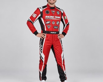 Adult Go Kart Racing Suit, Personalized Racing Suit, Karting Suit