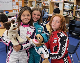 Personalized Girls Racing Suit, Kids Racing Jumpsuit, Group Halloween Costume, Birthday Outfit