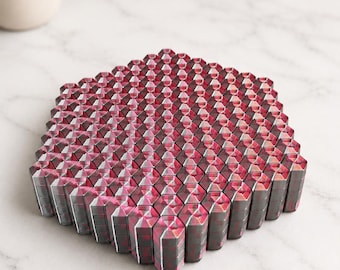 Large 3D Printed Hex Fidget – Transforming Sensory Desk Toy