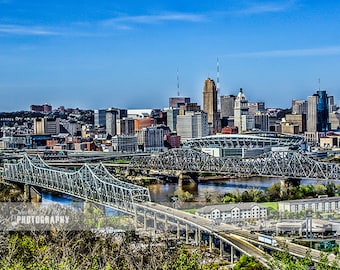 The Queen City, Queen City, Cincinnati, City of Cincinnati, Cinci, Cincinnati Print, 8x10 print of Cincinnati, 8x10 Photo of Cincinnati,