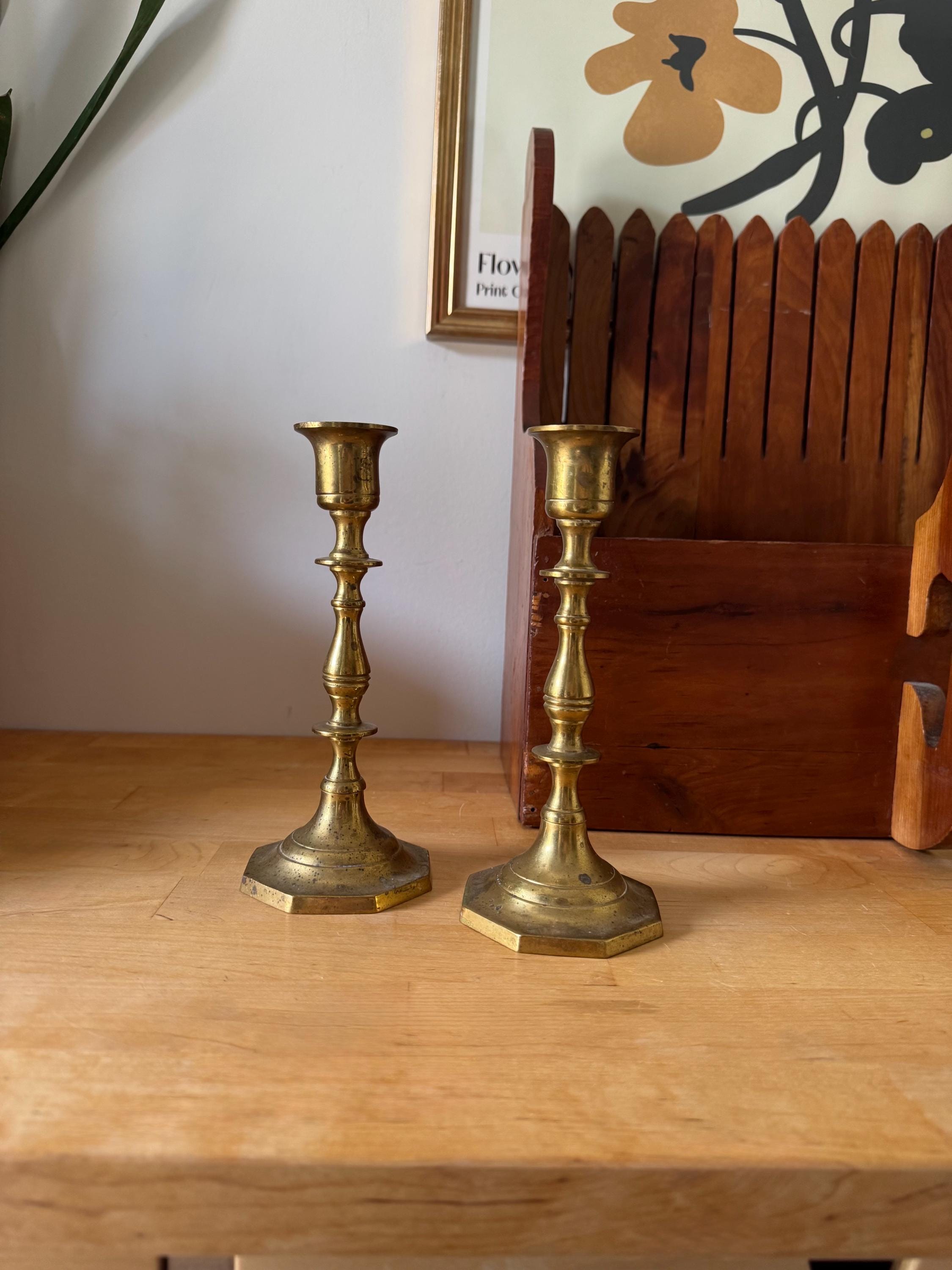 Antique Candle Holder - Etsy Canada