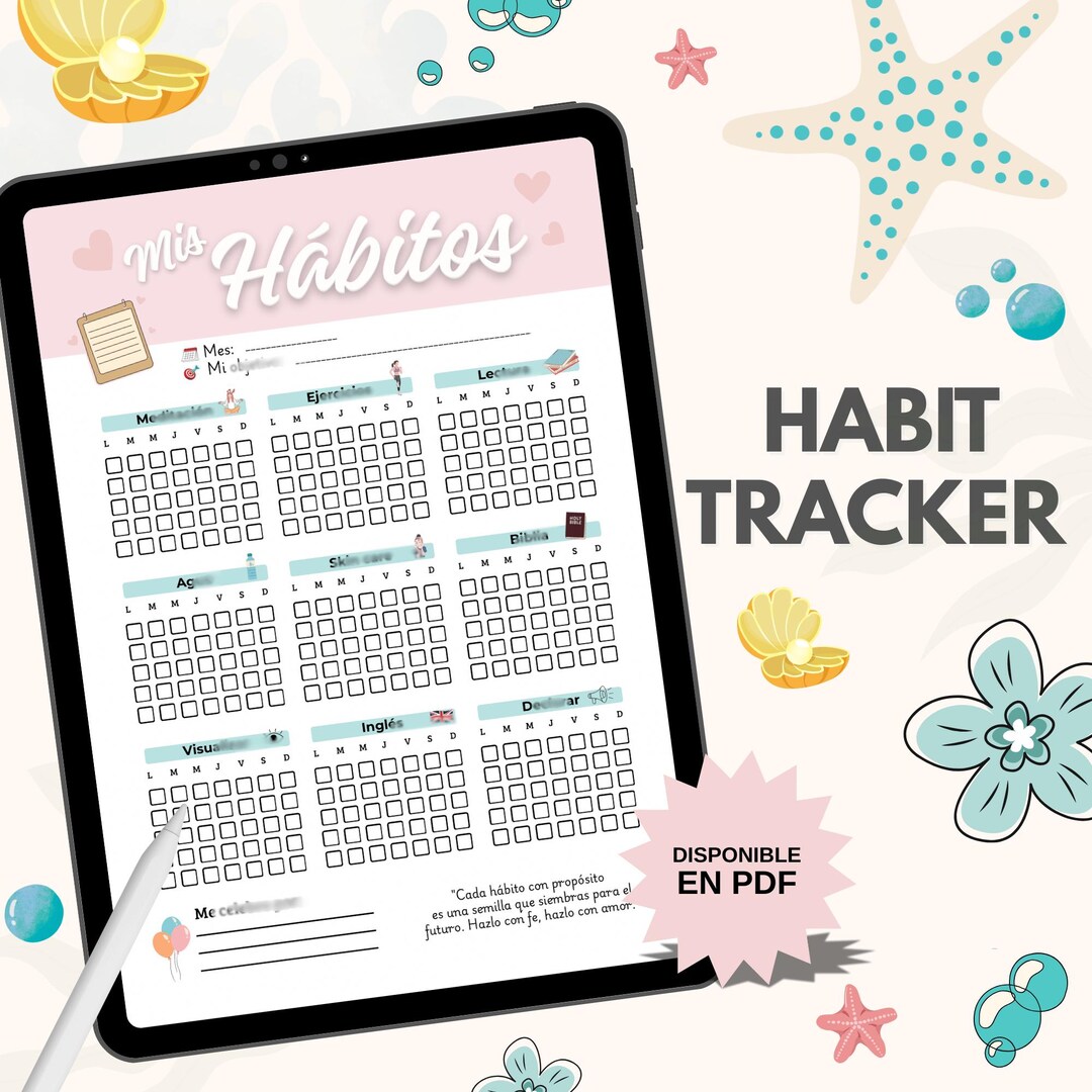 Visualize Daily Daily Habit Tracker – Visualize Your Progress Clearly - Etsy