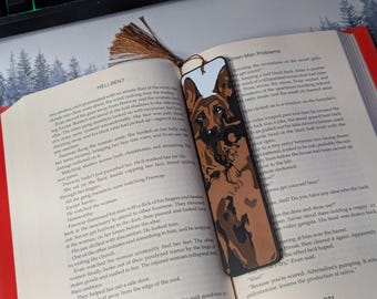 German Shepherd Bookmark-Dog Lover Gift