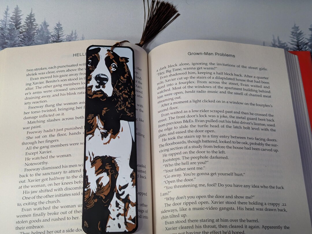 Cocker Spaniel Bookmark-dog Lover Gift - Etsy