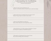 Understanding Overthinking | Insight-Oriented Therapy Worksheet (Printable PDF)