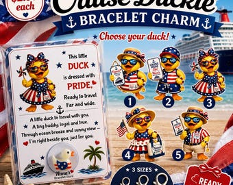 Mini Patriotic Rubber Ducks, Stars and Stripes, Cruise Hiding, Jeep Ducking, Crafts, Travel Buddy