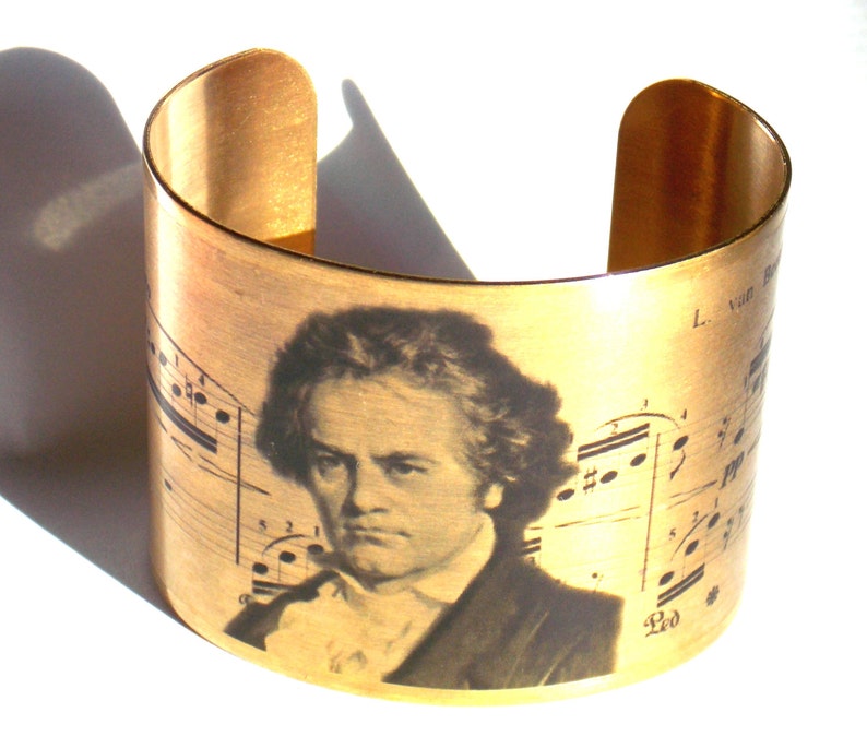 Ludwig van Beethoven Piano Music Cuff image 1