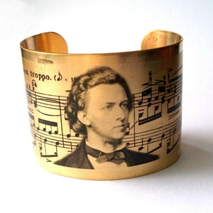 Frederic Chopin Piano Music Cuff