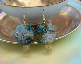 Unikalne kolczyki Cosmic Storm