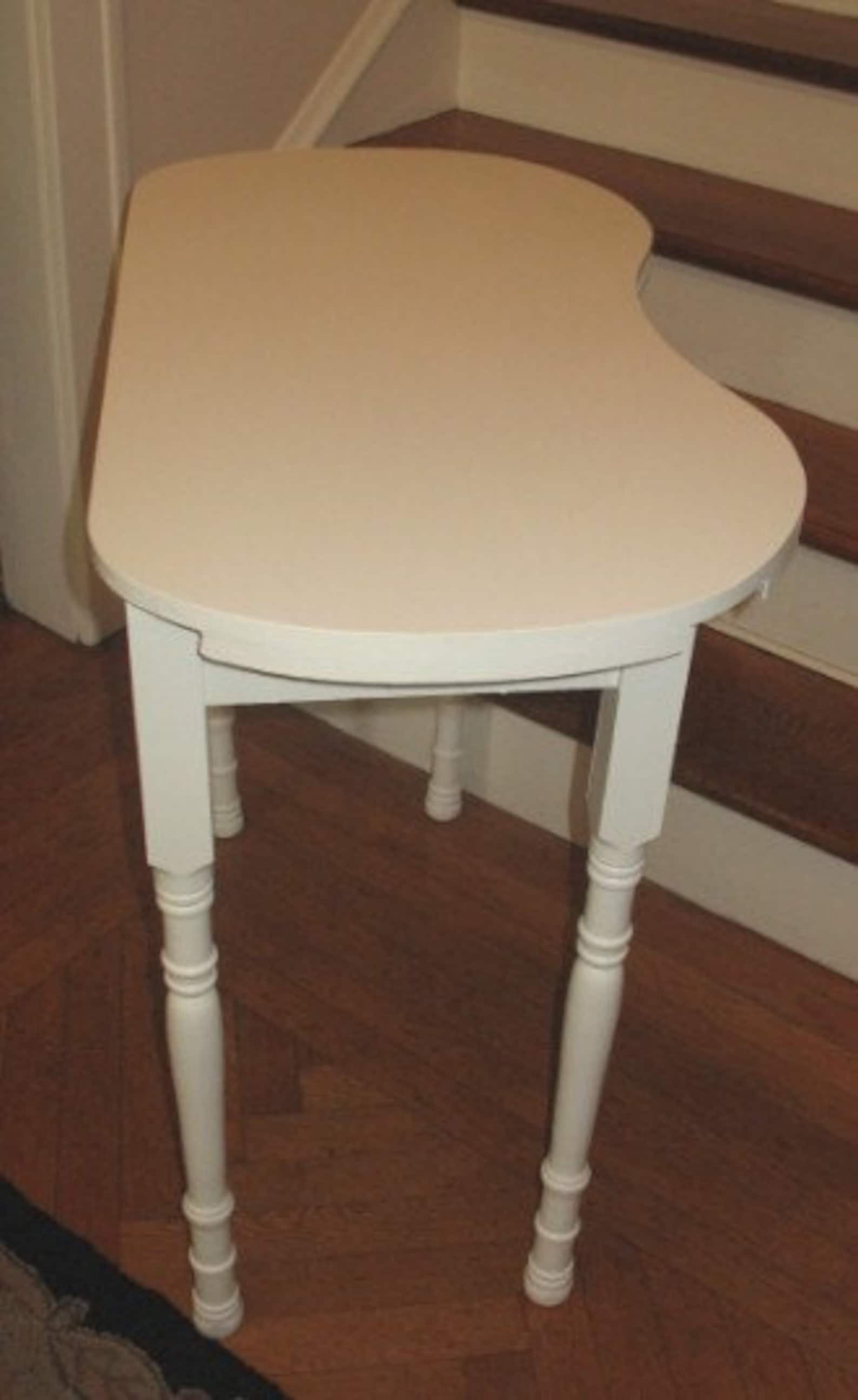 Vintage Kidney Shaped Vanity Dressing TableDesk Removable Etsy