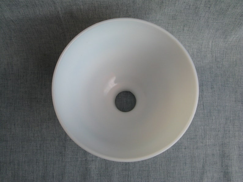 Vintage Milk Glass Torchiere Lamp Shade Diffuser Table Floor Etsy