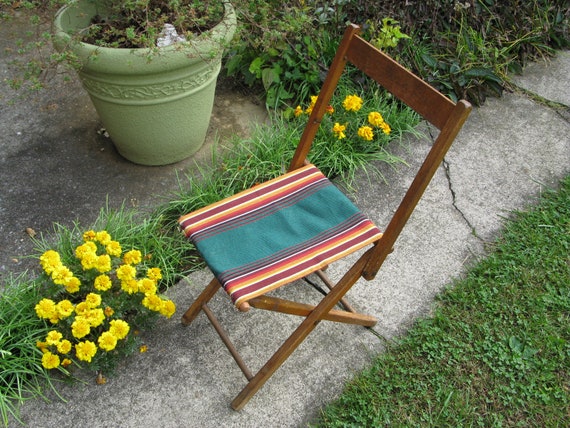 Folding fabric online stool