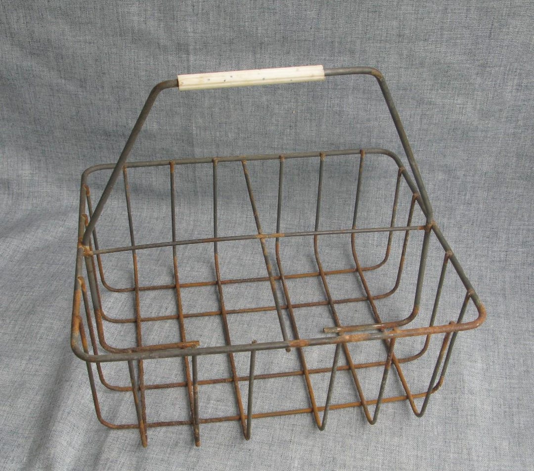 Weathered Antique Mini Basket 2″ Breastcollar main image 0
