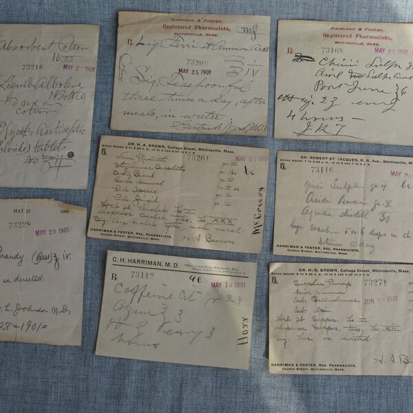Antique Pharmacy Etsy