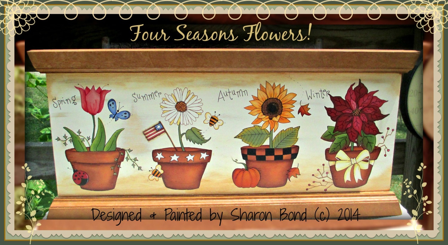 E PATTERN Four Seasons Flowers Delightful Flowers for Each Season