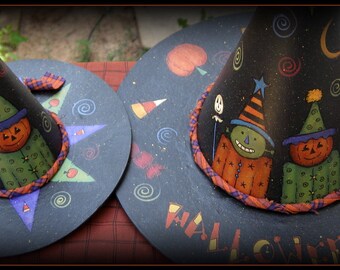 E PATTERN - Witches Hats - FUN - designed by Terrye French, Painted by Me, Sharon B - FAAP
