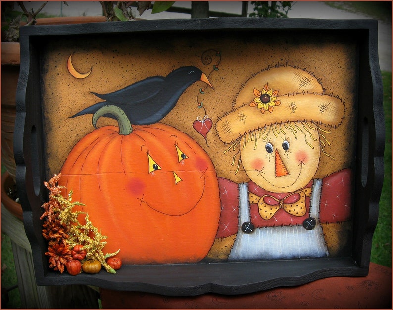 E PATTERN Sweet Harvest Pals NEW Fall design by Terrye French Painted by Sharon Bond FAAP image 3