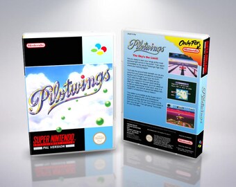 Pilotwings SNES PAL Reproduction Cover Art - Custom UGC Insert