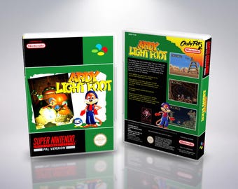 Ardy Lightfoot SNES PAL Reproduction Cover Art - Custom UGC Insert