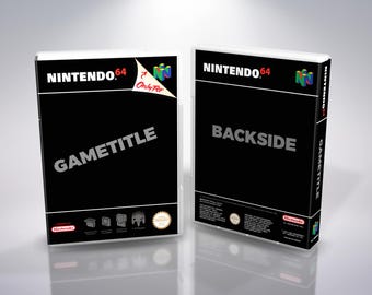 Make me a N64 PAL Reproduction Cover Art - Custom UGC Insert