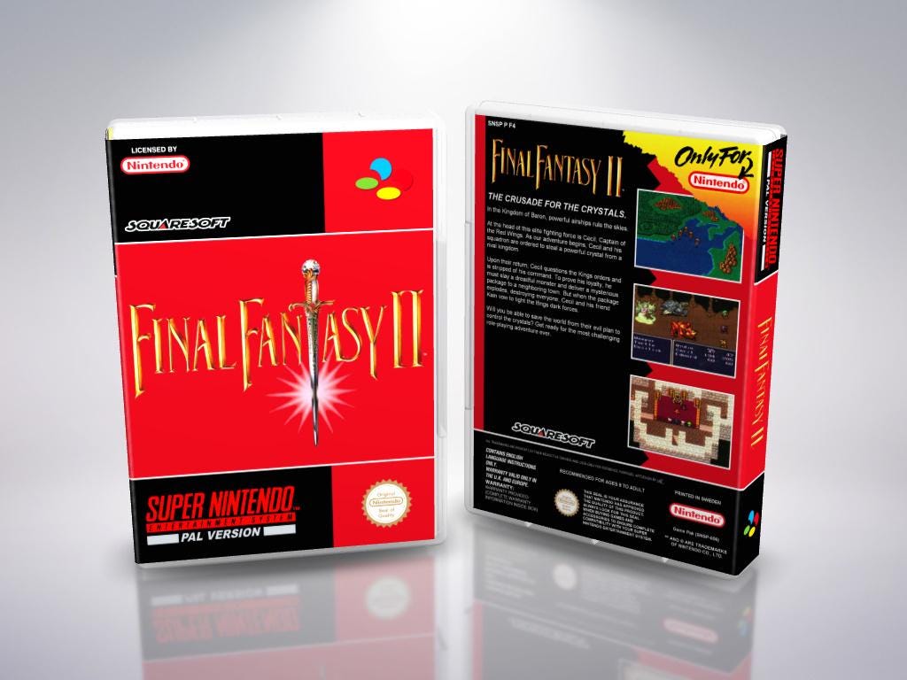 Final Fantasy 2 Repro - Etsy