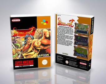 Breath Of Fire (Repro) SNES PAL Reproduction Cover Art - Custom UGC Insert