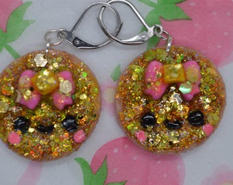 Kawaii pancake earrings