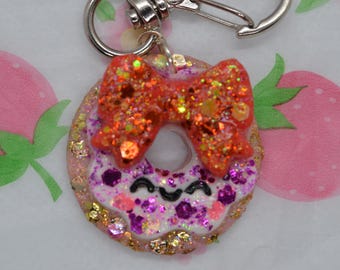 Kawaii Vanilla Donut Charm