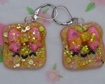 Butter Toastie earrings