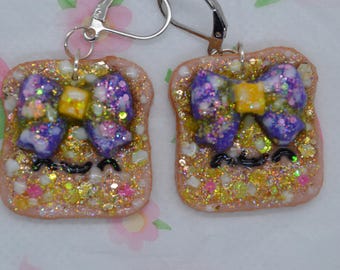 French Toastie earrings