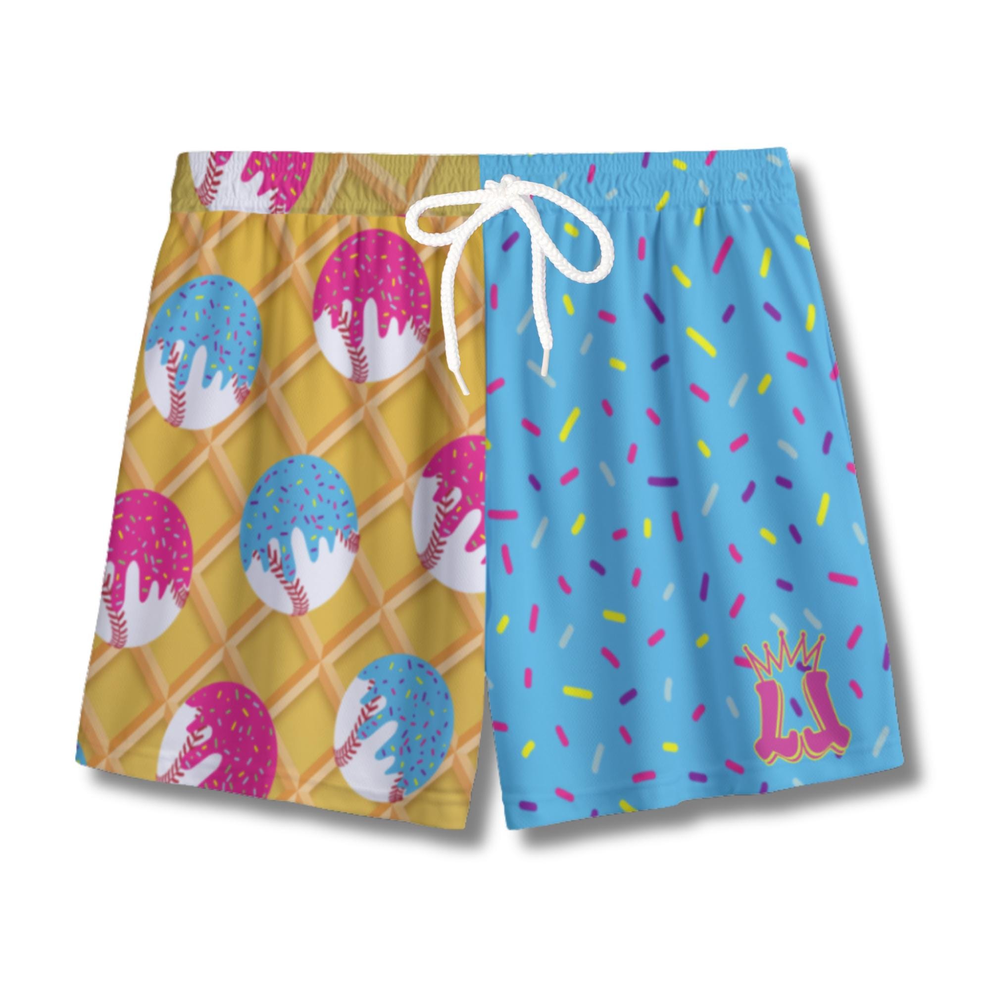 Youth Baseball Drip Mesh Shorts: Style and Comfort for Young Athletes
