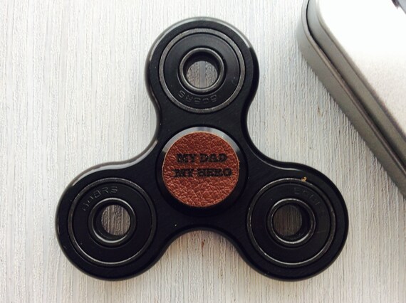 brown fidget spinner