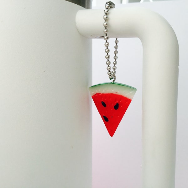 Watermelon Slice Charm for Stanley Tumbler Cup Handle Accessory