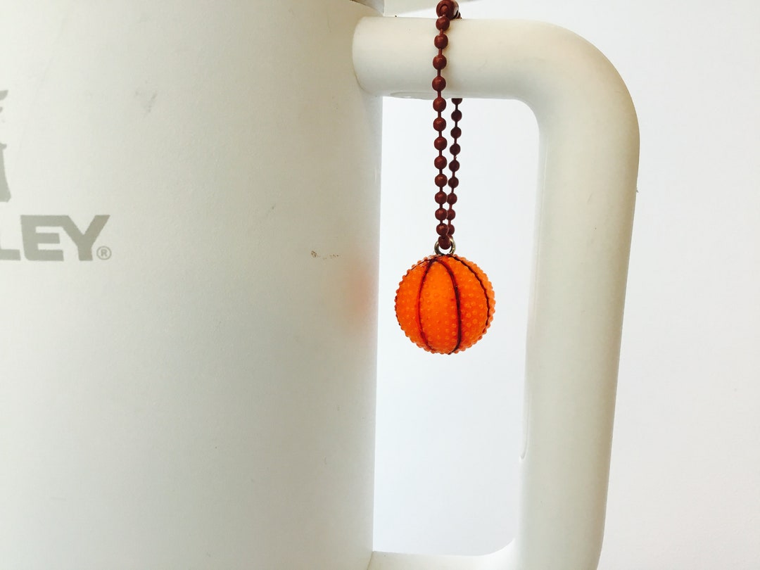 Basketball Charm for Stanley Tumbler Cup Handle Accessory - Etsy