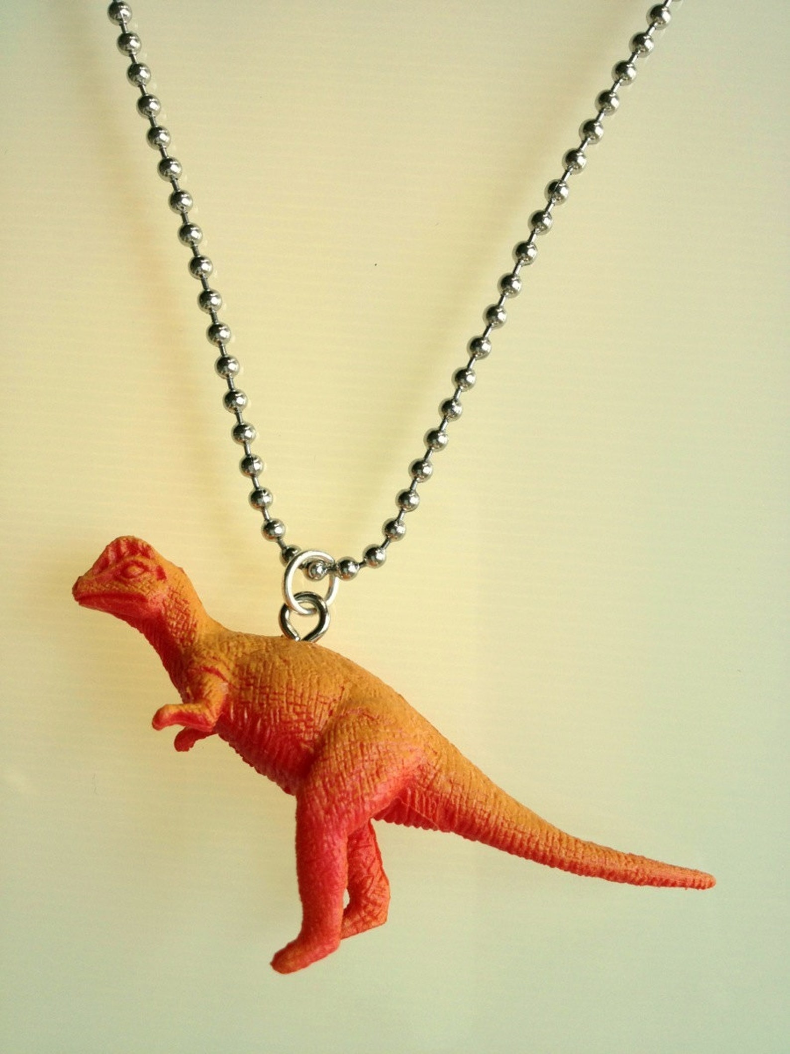 Dinosaur Necklace Prenocephale is Ready for Adoption Etsy