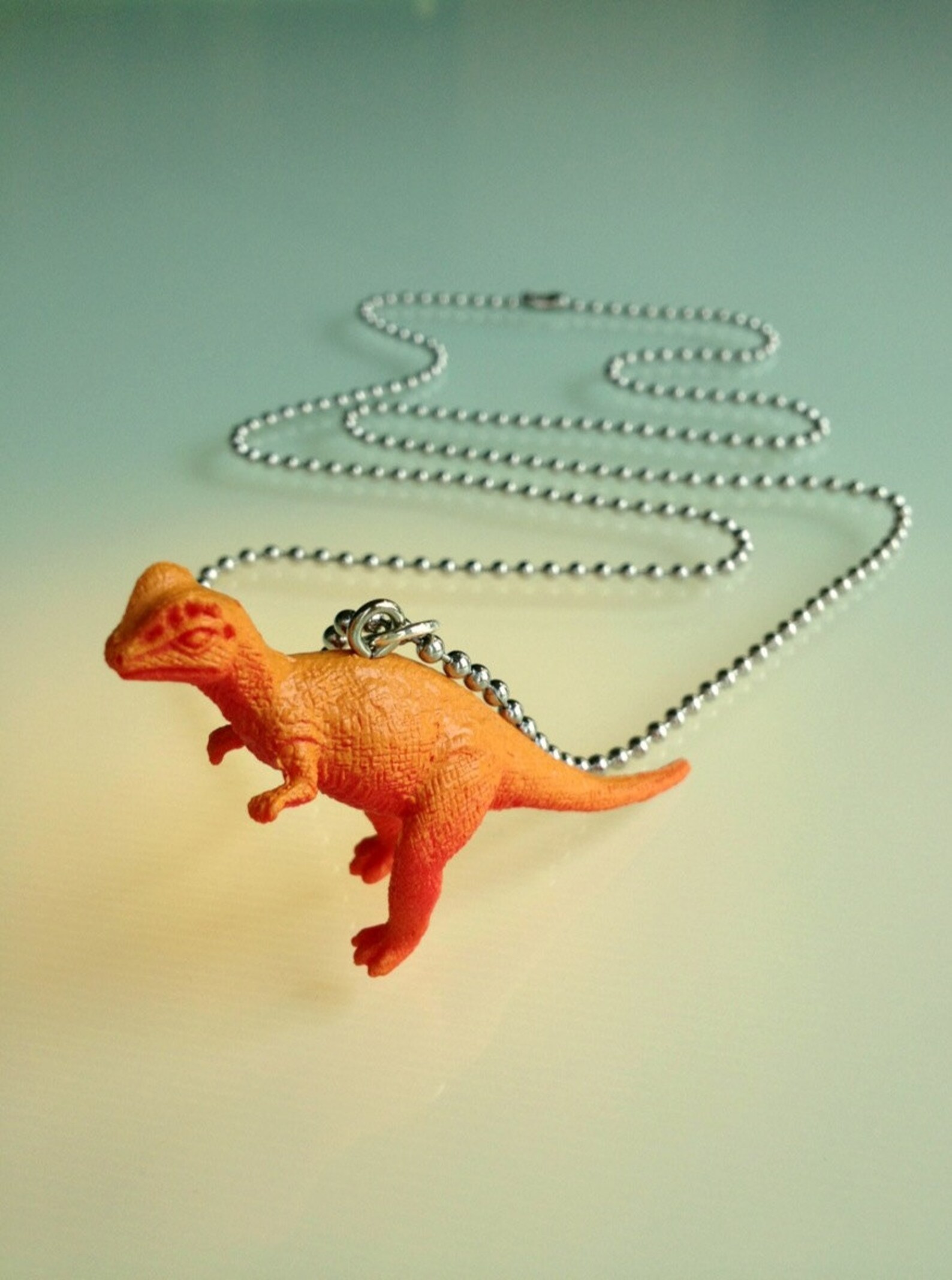 Dinosaur Necklace Prenocephale is Ready for Adoption Etsy