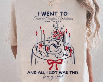Custom Wedding Shirt, Cocktail Wedding Toss Social Club, Newly Wed Gift, Bridal Party Shirt, Custom Wedding Toss, Wine Bachelorette Shirt