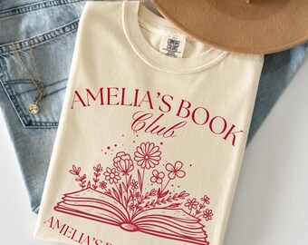 Bookish Bachelorette Party Shirt Girl's Trip Personalized Reading Club Shirts Smut Book Loving Bride Tee Custom Book Lover Bachelorette Tee