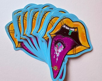 トリッピータンダイカットステッカー