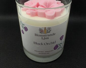 Candela profumata fatta a mano