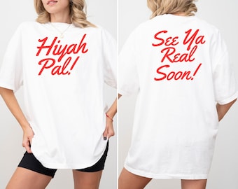 Comfort Colors® Hiya Pal Tee, Disney Shirt, Disney World Shirt, Magic Kingdom Shirt, Trendy Disneyland Shirt, Subtle Disney Merch