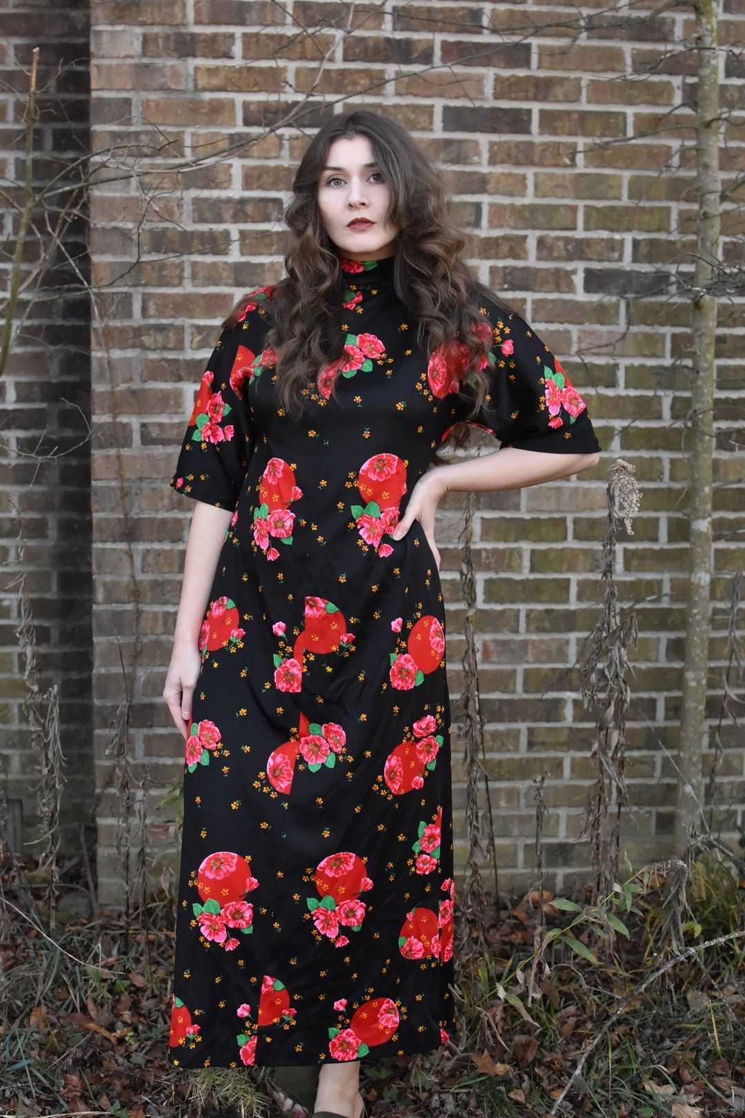 Pleated Kaftan - Rose main image 0