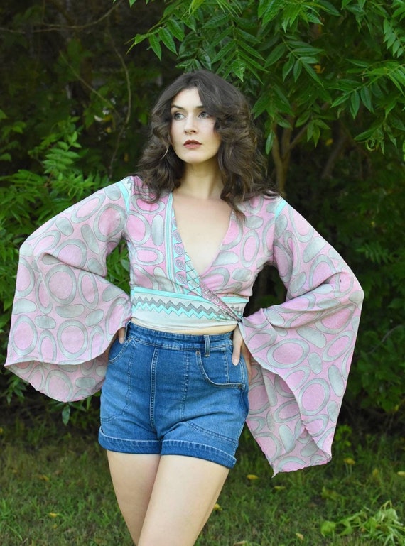 Isis Blouse in Cotton Candy