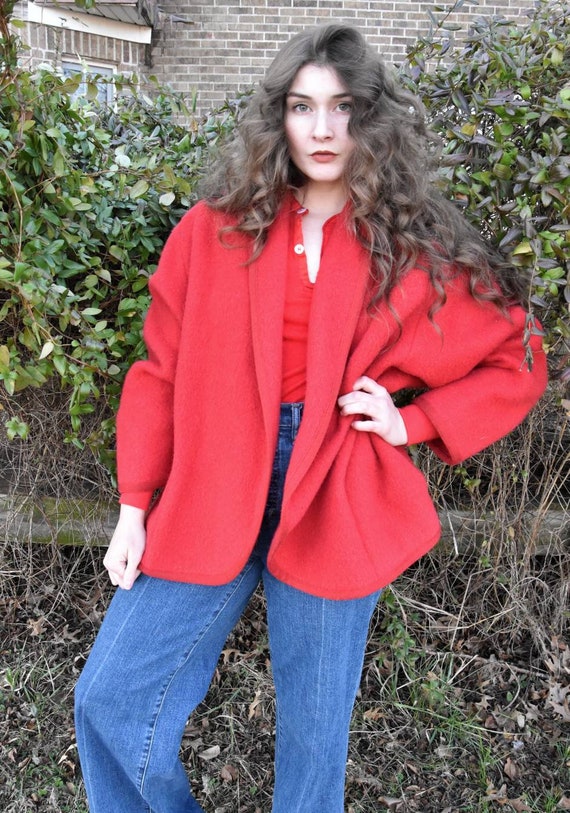 Red Wool Jacket