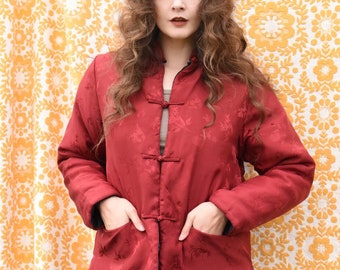 Reversible Silk Jacket