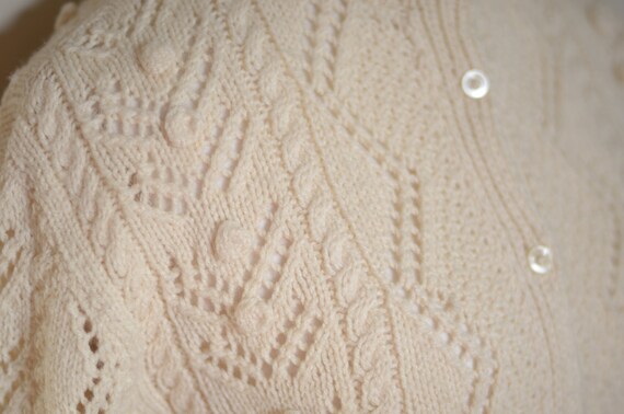 Hand Knit Cardigan - image 4