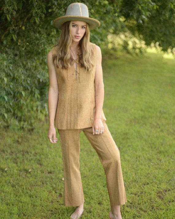 Two Piece Buckskin Set