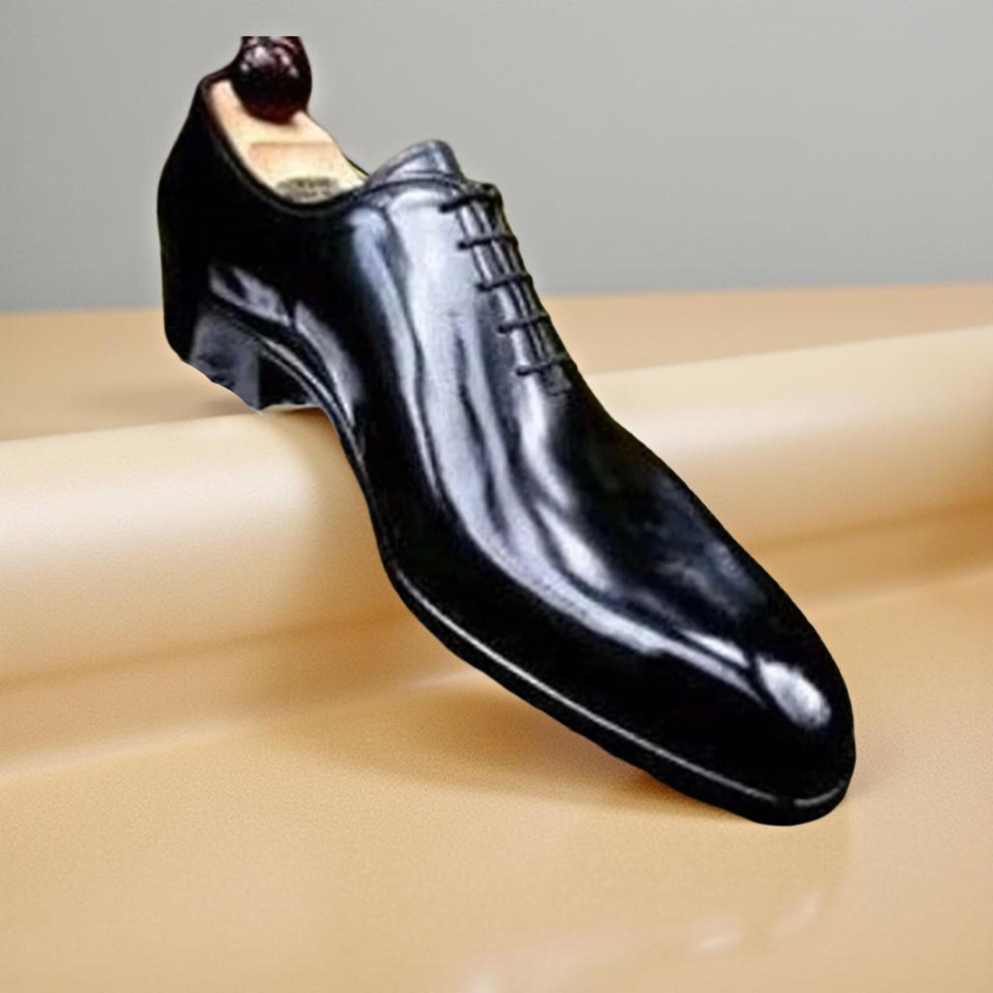 Christian Louboutin Cortomale Oxford Dress Shoes Leather Black 41 Greggo Men main image 2