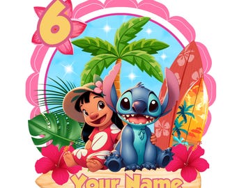 Décoration pour gâteau comestible sur le thème des points personnalisés, non découpée | Nom et âge personnalisés