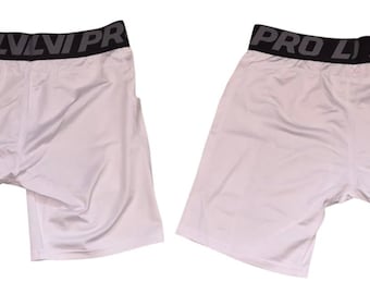 2 pack men compression shors active workout underwear with pocket